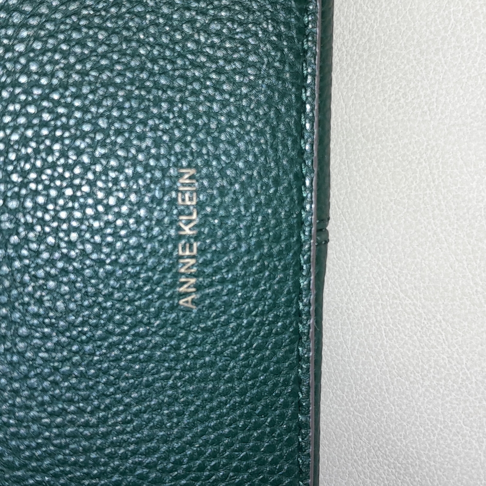 🌺ANNE KLEIN HUNTER GREEN Crossbody with REMOVABLE SMALLER PURSE - Picture 3 of 13